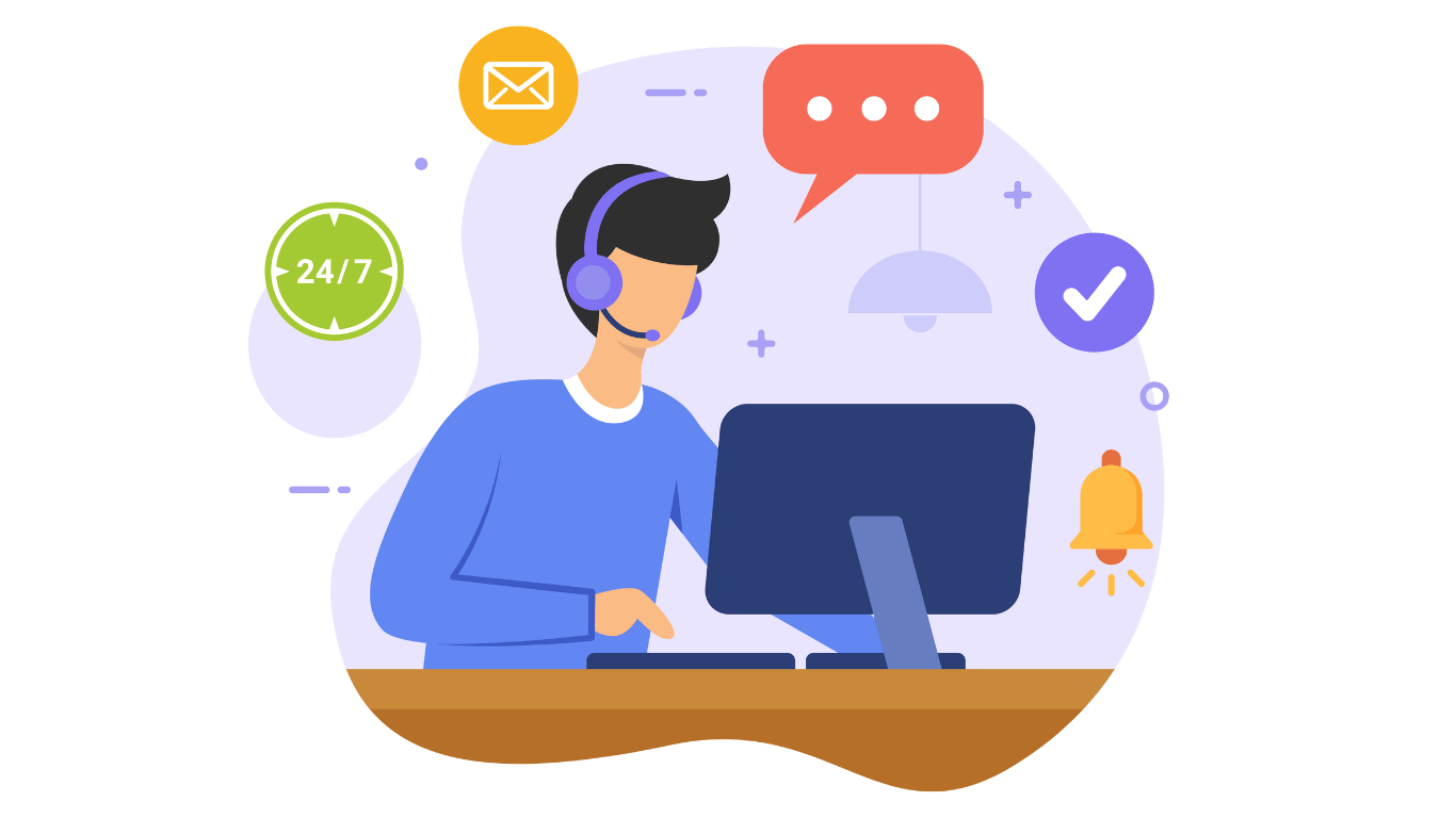 Contact illustration